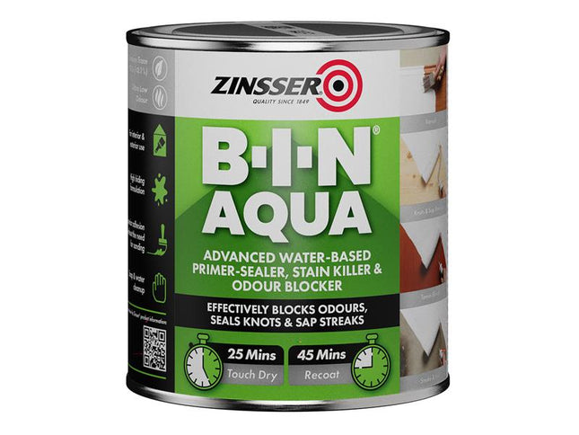 Zinsser B-I-N¨ Aqua 500ml ZINBINA500