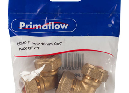 Primaflow Primapack Compression Elbow 15mm CxC - 9CE152