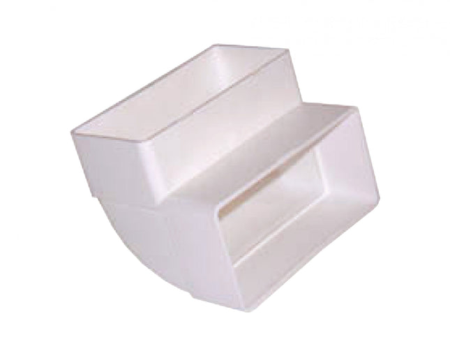 Airvent 100 X 54mm Vertical 90 Degrees Elbow Bend