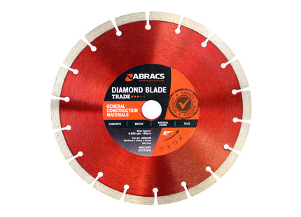 Abracs Diamond Blade Trade 230 x 10 x 22mm - ABABDD230M