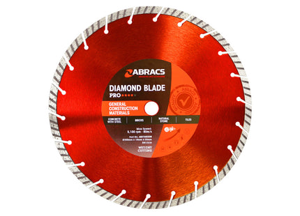 Abracs Diamond Blade Pro 300 x 10 x 20mm - ABABDT30020M