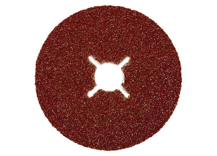 Abracs Fibre Sanding Disc Aluminium Oxide - 178mm x 24 Grit (Box of 25)