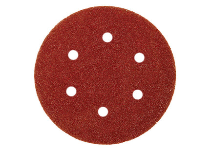 Abracs Hook And Loop Sanding Disc (6 Holes) - 150mm x 100 Grit (Box of 25)
