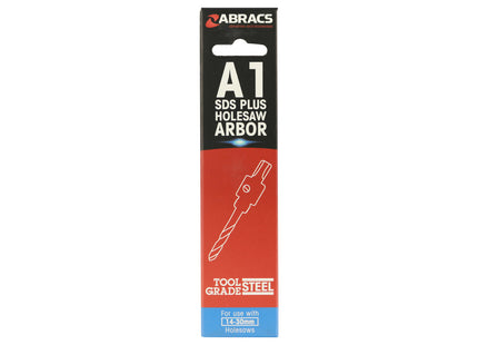 Abracs SDS Hole Saw Arbor - A1 - ABABHSSDSA1 - Essential for precise drilling