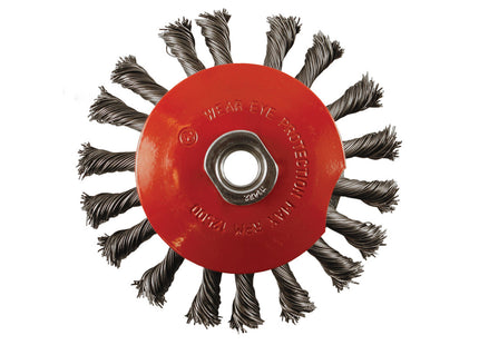 Abracs Twisted Knot Bevel Brush - 115mm x M14 (Box of 5)