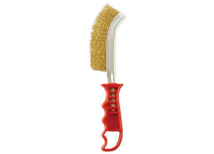 Abracs General Purpose Brass Dipped Steel Scratch Brush (Box of 24)
