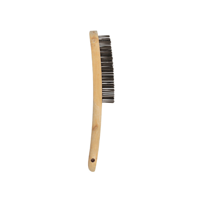 Abracs 4 Row Wooden Handled Brush (Box of 12)