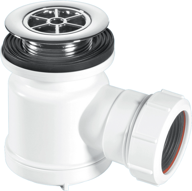 McAlpine STW3-R 19mm Water Seal Shower Trap with Universal Outlet