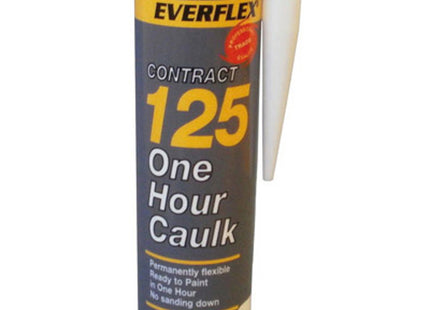Everbuild One Hour Caulking - 310ml - 125C3