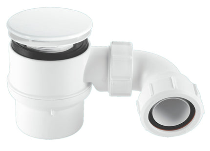 McAlpine STW6M-95 50mm Water Seal Shower Trap with Universal Outlet