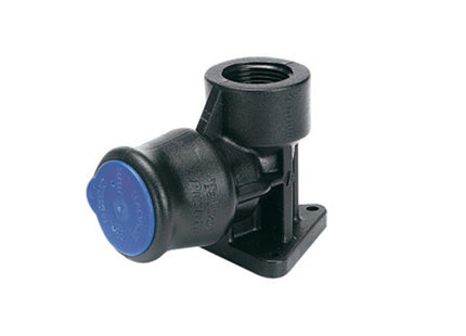 Talbot Wallplate Elbow 25mm x 1/2" - E2799