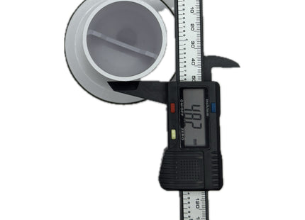 McAlpine FGTR118TOP-50 Conversion Kit to convert any TSG50 or TSG52 Gully to a sheet flooring gully with CP Brass Clamp Ring, Stainless Steel Grated Cover Plate and Dip Tube