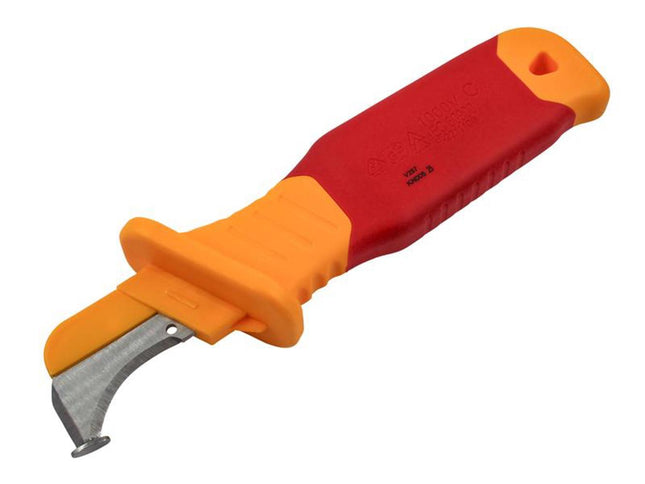 Faithfull VDE Stripping Knife With Guiding Shoe 190Mm - FAITKVDEG