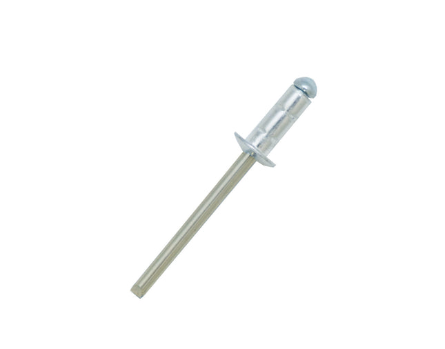 JRP Riveting Products 4.0 x 12.7mm Aluminium / A2 Stainless Steel Dome Head Multigrip JRP Rivets (Box of 500)