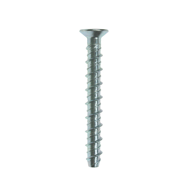 JCP Fixings Ankerbolts Countersunk Head Bright Zinc Plated - 10/12 x 100mm (Box of 50)