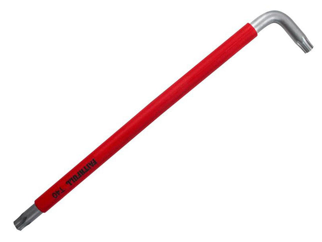 Faithfull Coloured Star Key T40 - S2 Steel, Colour-Coded