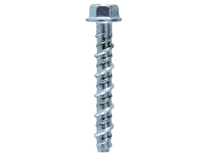 JCP Fixings Ankerbolts Hexagon Flange Head Mechanical Galvanised - 6/8 x 50mm (Box of 100)