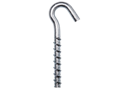 JCP Fixings Hook Bolts Bright Zinc Plated -6/8 x 50mm (Box of 50)