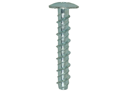 JCP Fixings Ankerbolts Pan Head Bright Zinc Plated - 6/8 x 50mm (Box of 100)