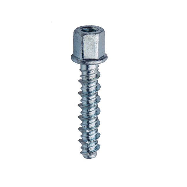 JCP Fixings Internally Threaded Socket Bolts Bright Zinc Plated - M10 - 6/8 x 55mm (Box of 100)