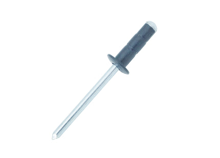 JRP Riveting Products 4.8 x 15mm Aluminium / Steel Dome Head Multigrip JRP Rivets - Anthracite Grey (Box of 500)