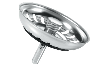 McAlpine BWSTSS-TOP Basket Strainer Waste Plug - Stemball Model (Pack of 6)