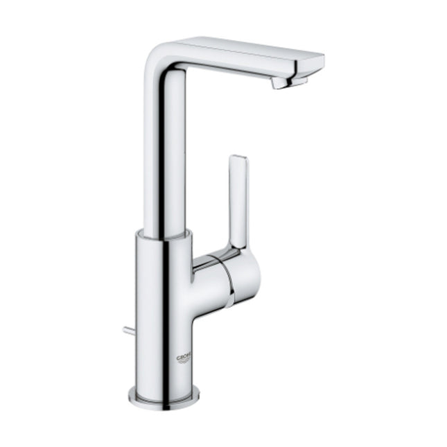 Grohe Lineare Mono Basin Mixer - Large, Chrome - 23296001 - Modern Bathroom Solution
