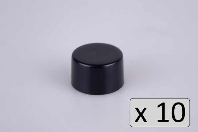 Varilight 6Mm "D" Dimmer Knob (Pack Of 10) Black