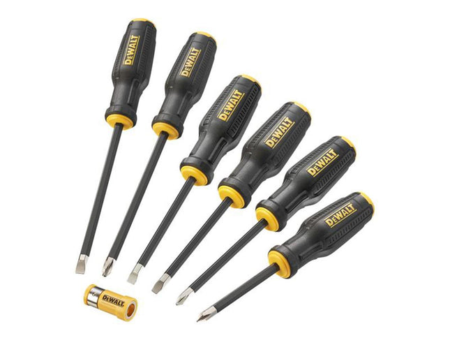 Dewalt Hand Tools Full Fit Screwdriver Set, 6 Piece