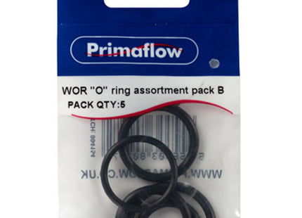 Primaflow O Ring Assortment Pack B - PP025