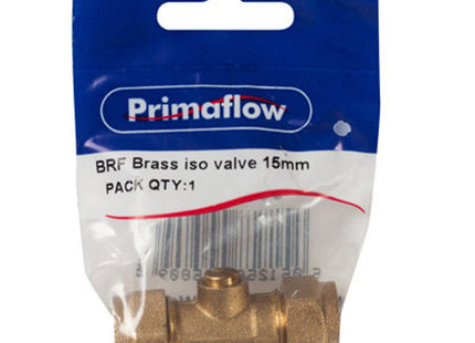 Primaflow Brass Isolating Valve 15mm - BL155C