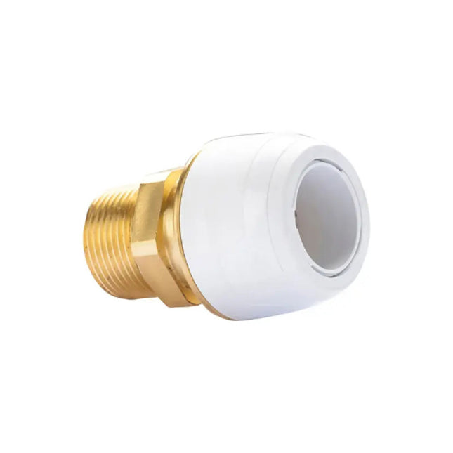 Hep20 KL Brass Adaptor 15mm x 1/2" PF/TM - KLB29-15 for Plumbing