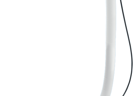 McAlpine PUB-PB-700 1½" x 70mm Polished Stainless Steel Flange Chrome Plated Brass Push Button Action Pop-Up Bath Waste and Overflow 700mm