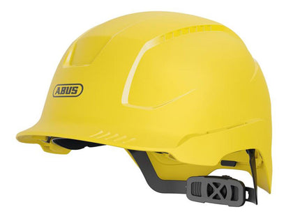 Abus Mechanical Scator-E Non-Vented Safety Helmet Yellow
