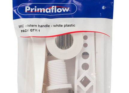 Primaflow Primapack WC Cistern Handle - White Plastic