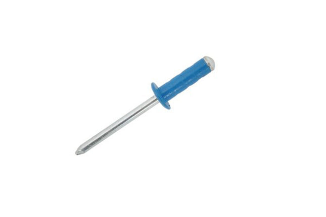 JRP Riveting Products 4.8 x 15mm Aluminium / Steel Dome Head Multigrip JRP Rivets - Bahama Blue (Box of 500)