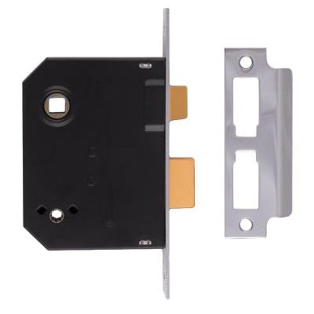 Unifix 5 Lever Mortice Sash Lock Bs3621 65mm Ss. (Box of 2)