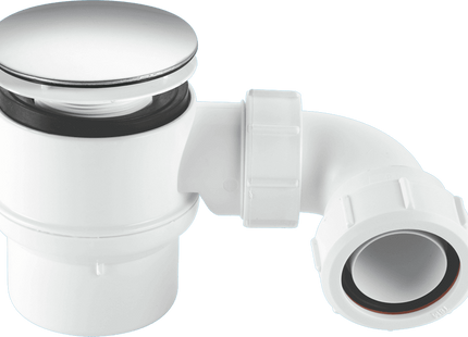 McAlpine STW8M-95 50mm Water Seal Shower Trap with Universal Outlet