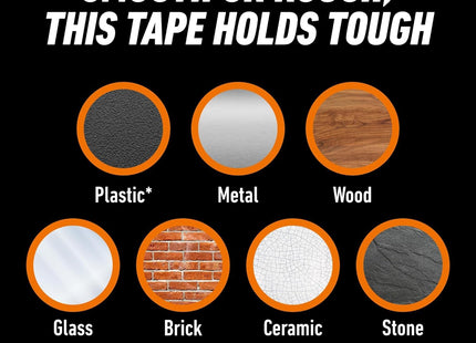 Gorilla Glue Gorilla Heavy-Duty Double Sided Clear Mounting Tape 25.4Mm X 1.52M