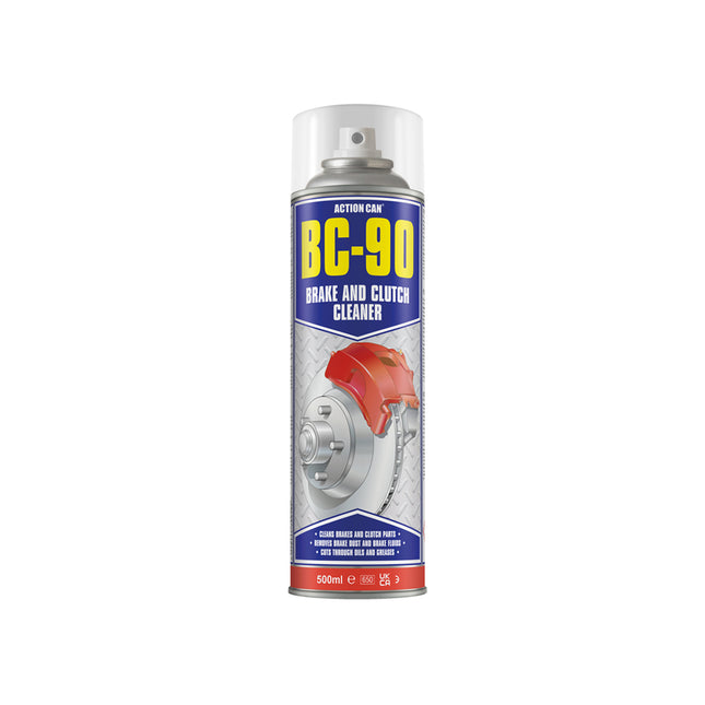 Action Can BC-90 Brake and Clutch Cleaner 500ml - Q99BC90005000015000 - Essential for Vehicle Care