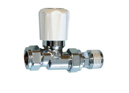 Primaflow Optima Plus Straight Valve - 15mm Copper