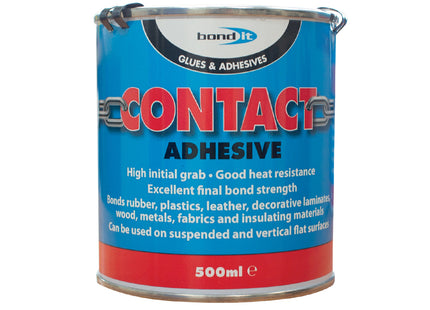 Bond-It Contact Adhesive. Beige. Size 500ml. (Box of 12)