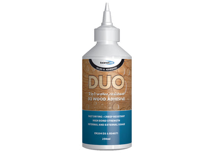 Bond-It Duo 2 In 1 Wood Glue. White. Size 250ml. (Box of 12)