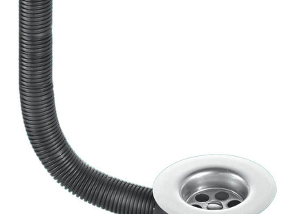 McAlpine FSW2PC Sink Combined Waste and Overflow - Chrome Plated Overflow Grid 1.5" x 85mm Flange