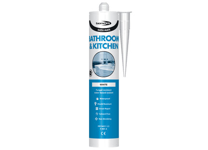 Bond-It Bath & Kitchen Sealant. White Size. Eu3. (Box of 25)