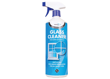 Bond-It Glass Cleaner. Clear. Size 1 Litre. (Box of 12)