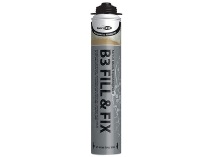 Bond-It Fill & Fix 750ml Expanding Foam Gun Grade. Beige. (Box of 12)
