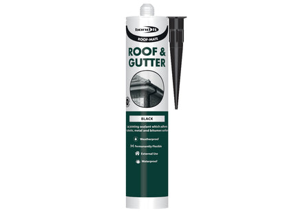 Bond-It Roof & Gutter Sealant. Black. Size Eu3. (Box of 25)