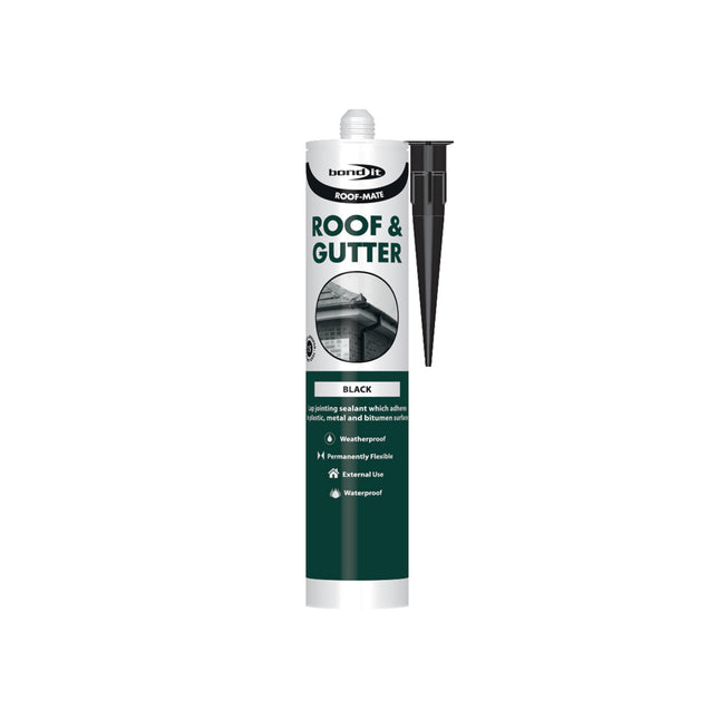 Bond-It Roof & Gutter Sealant. Black. Size Eu3. (Box of 25)