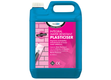 Bond-It Integral Waterproofer. For Cements, Pink. Size 5 Litre. (Box of 4)